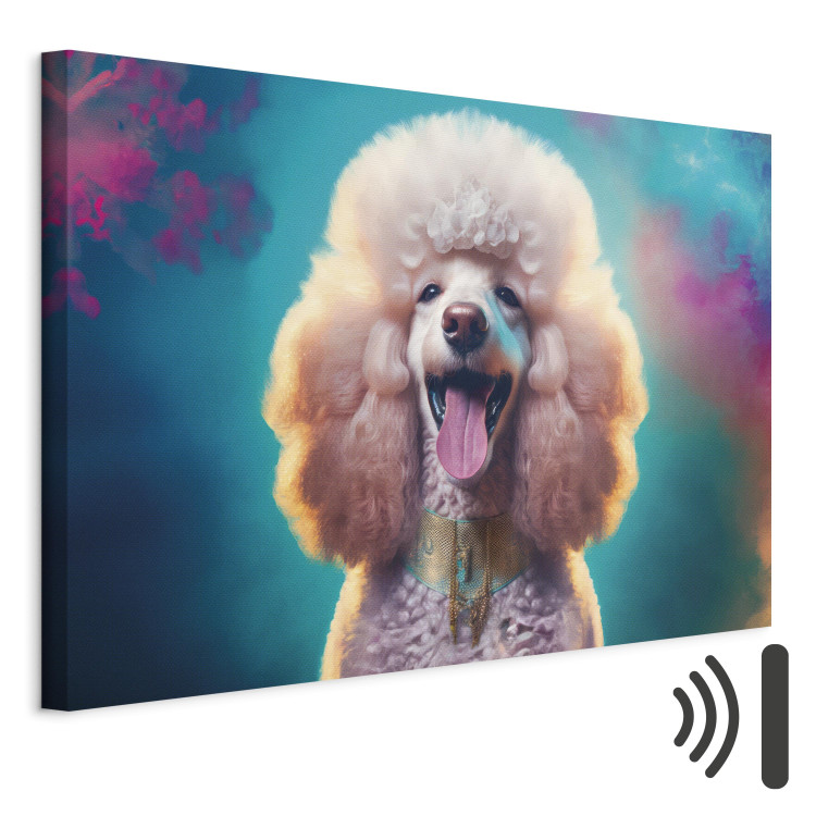 Konst AI Fredy the Poodle Dog - Joyful Animal in a Candy Frame - Horizontal 150220 additionalImage 8