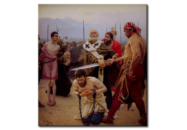 Tableau sur toile Saint Nicolas de Myre sauve trois hommes injustement condamnés de la mort 51320