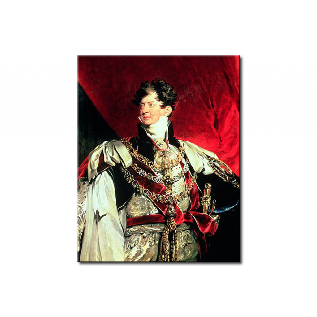 Schilderij  Sir Thomas Lawrence: The Prince Regent, Later George IV