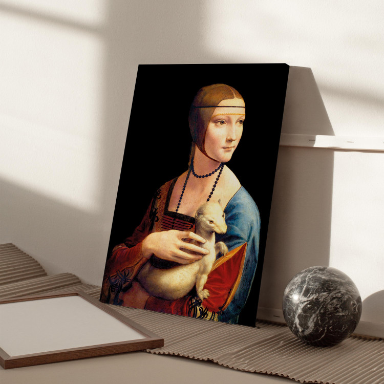 Reprodukcja obrazu Dama z gronostajem - Leonardo da Vinci  90120 additionalImage 11