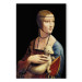 Reprodukcja obrazu Dama z gronostajem - Leonardo da Vinci  90120