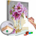 Wandbild zum Ausmalen Blumen in der Vase 107130