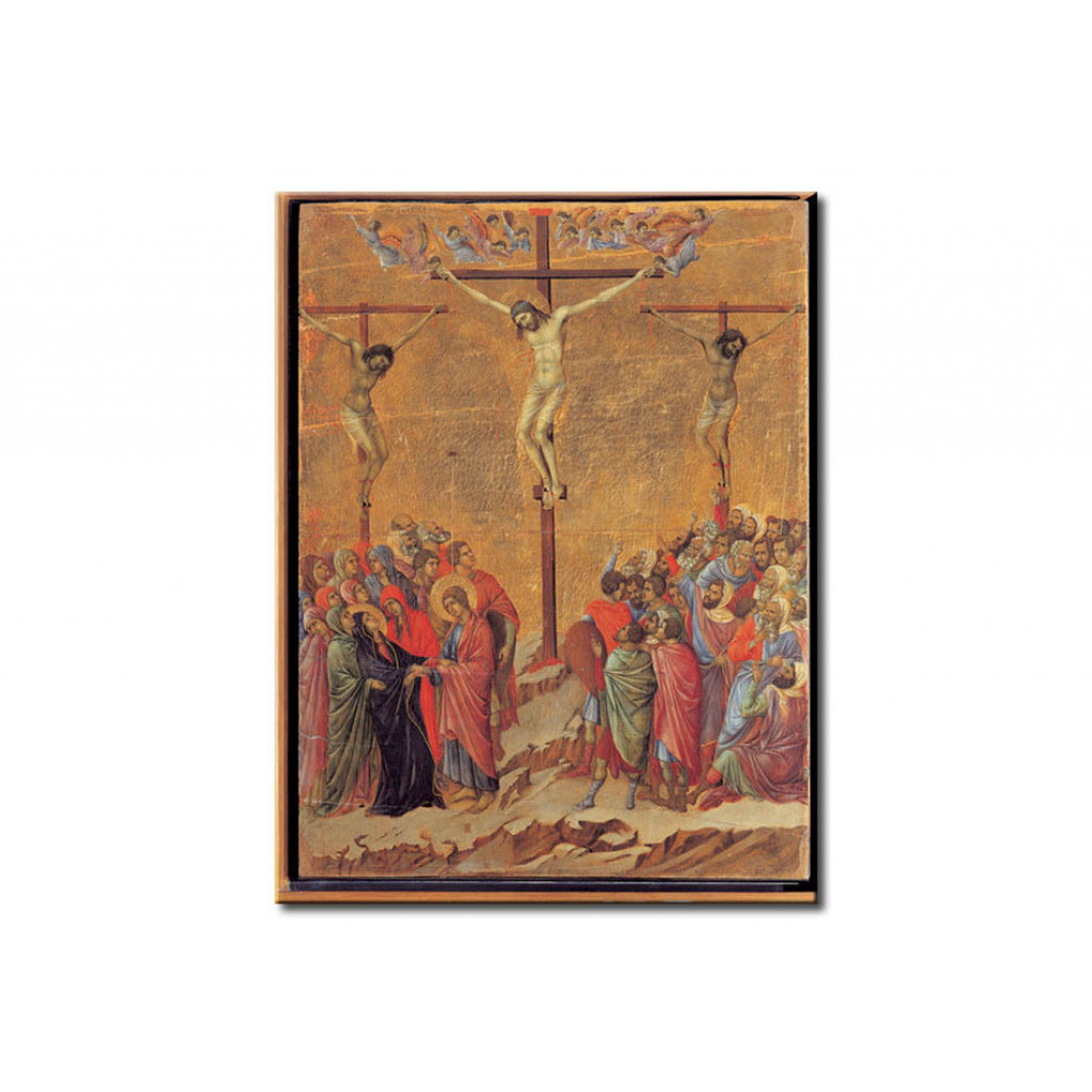 Schilderij  Duccio Di Buoninsegna: Crucifixion