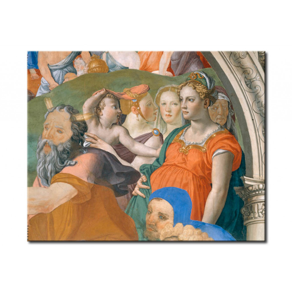 Schilderij  Agnolo Bronzino: Procession Across The Red Sea