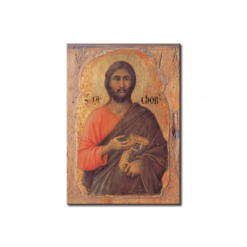 Schilderij  Duccio Di Buoninsegna: The Apostle James Th.Less