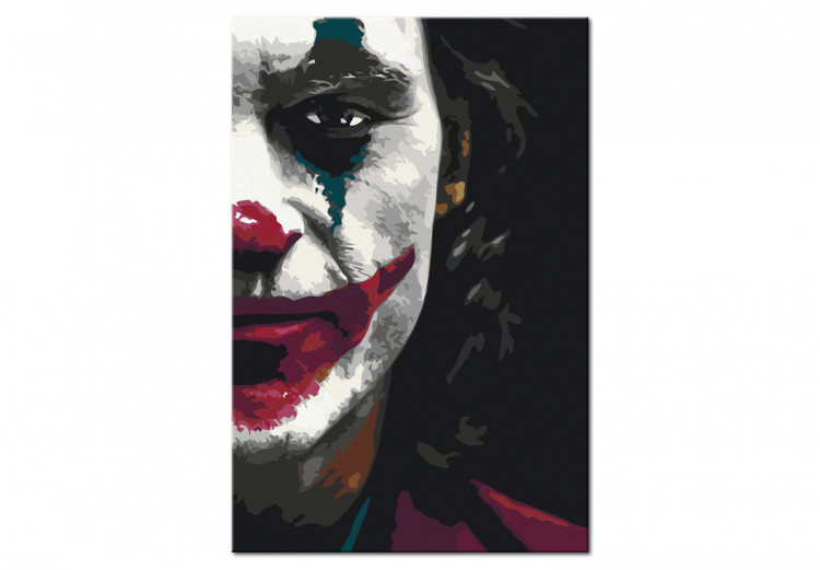 Seguir Ocurrencia Día del Maestro Dibujo para pintar con números Dark Joker - Kits de pintura para adultos -  Pintar por números
