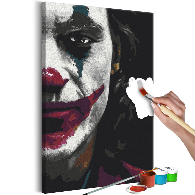 Obraz do malowania po numerach Mroczny Joker 132330 additionalImage 7
