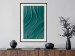 Poster Dark Green Abstraction - Clear Structure of Matter and Forms 149730 additionalThumb 17