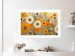 Cartel Orange Composition - Flowers in a Meadow in the Style of Klimt’s Paintings 151130 additionalThumb 12