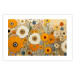 Cartel Orange Composition - Flowers in a Meadow in the Style of Klimt’s Paintings 151130 additionalThumb 16