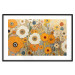 Cartel Orange Composition - Flowers in a Meadow in the Style of Klimt’s Paintings 151130 additionalThumb 25