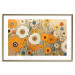 Cartel Orange Composition - Flowers in a Meadow in the Style of Klimt’s Paintings 151130 additionalThumb 22