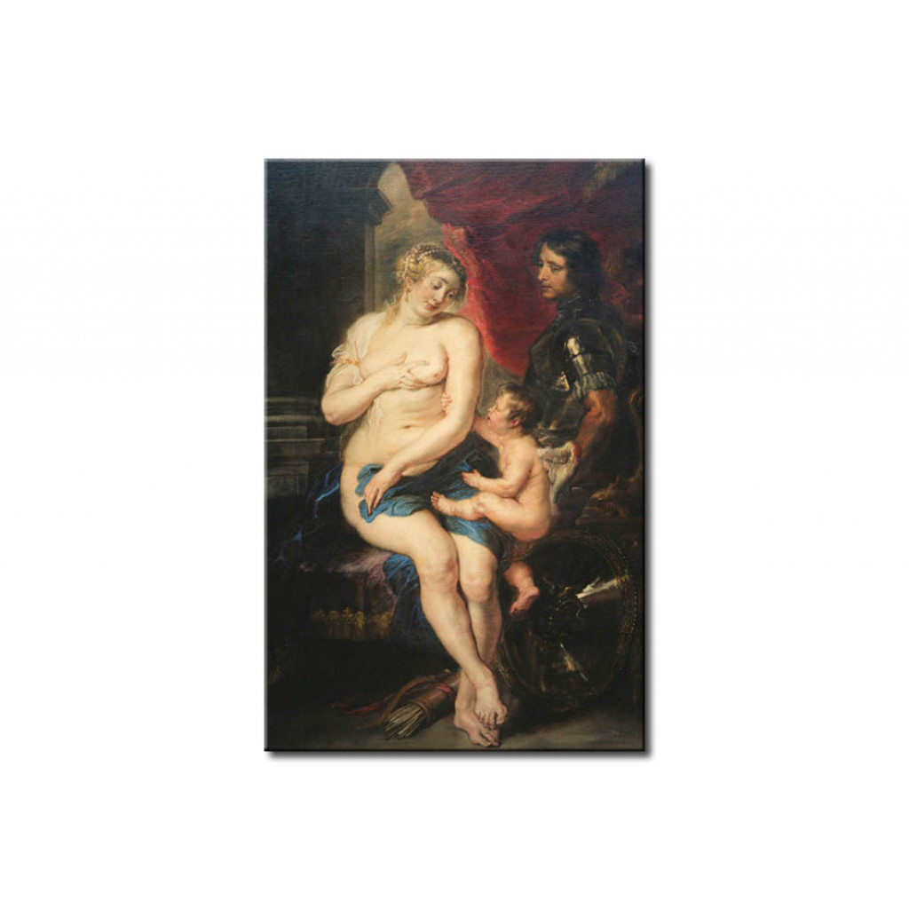 Schilderij  Peter Paul Rubens: Venus, Mars Und Amor