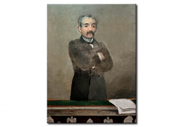 Tableau de maître Portrait de Clemenceau 53230
