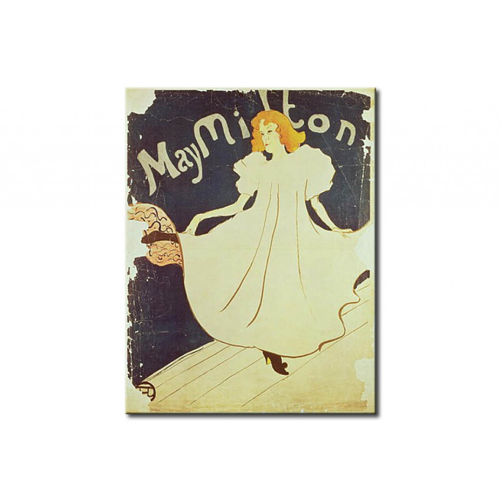 Schilderij  Henri De Toulouse-Lautrec: May Milton