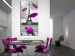 Bild auf Leinwand Paris: Purple Umbrellas 91930 additionalThumb 3