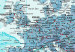 Ozdobna tablica korkowa Mapa świata: Błękitny świat [Mapa korkowa] 98030 additionalThumb 5