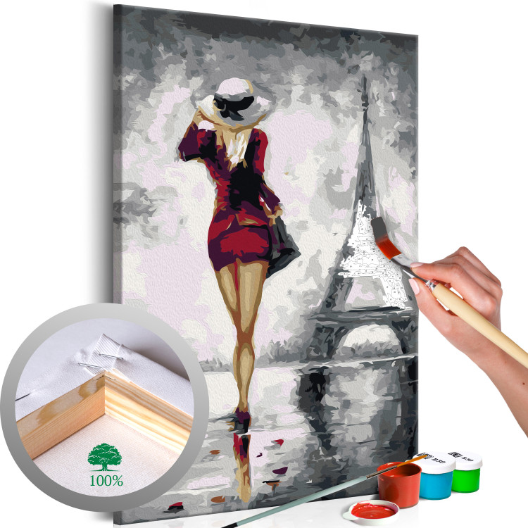 Paint by Number Kit Parisian Girl 107140