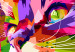 Quadro su tela Colourful Cat (1 Part) Wide 108240 additionalThumb 5