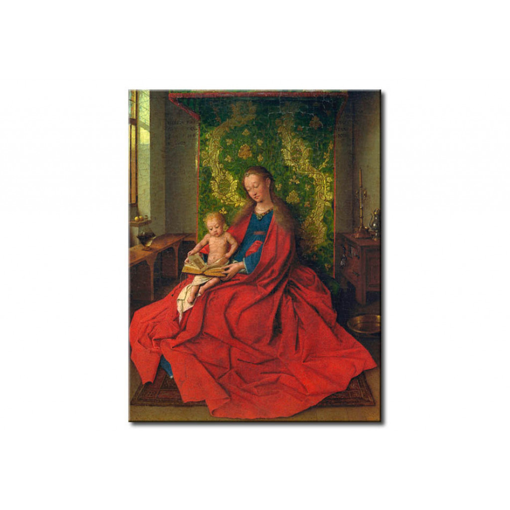 Schilderij  Jan Van Eyck: Madonna And Child (Ince Hall Madonna)
