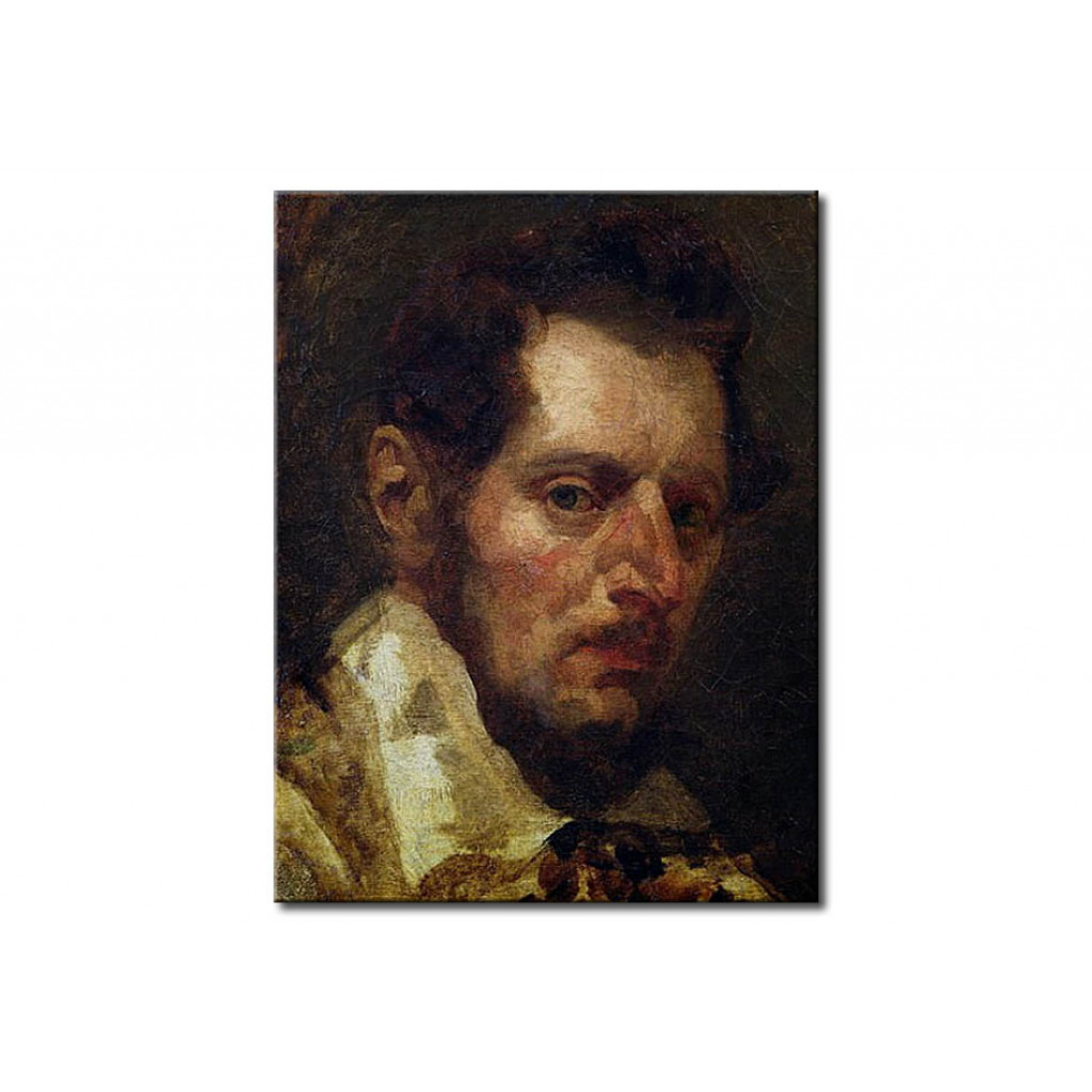 Schilderij  Théodore Géricault: Self Portrait
