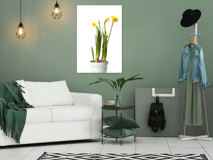 Canvas Art Print Narcissus (1 Part) Vertical 116640 additionalImage 3