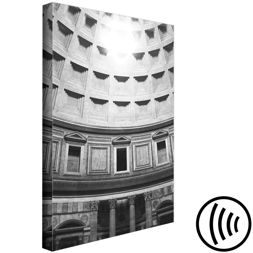 Obraz Czarno-biała Architektura (1-częściowy) Pionowy