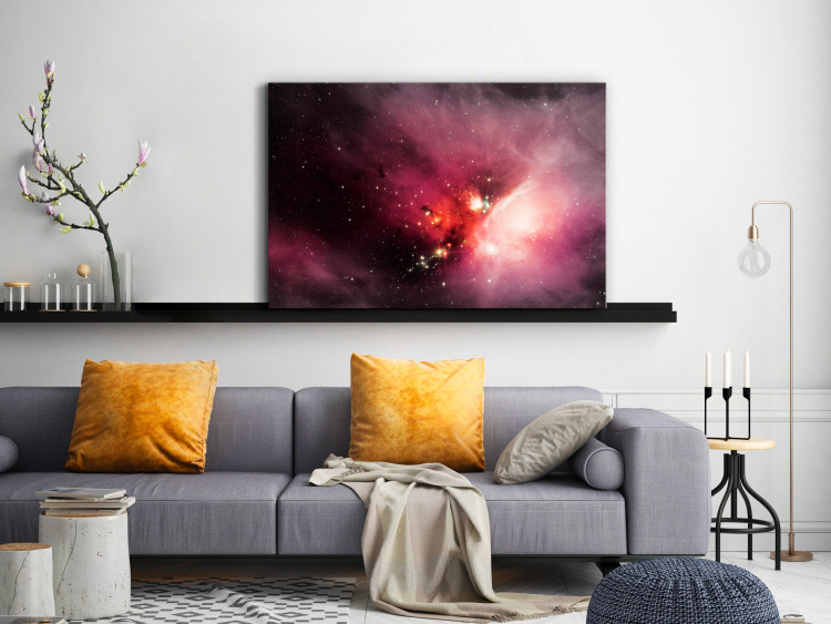 Acrylic Print Rho Ophiuchi Nebula - The Birth of Stars in a Pink Sky 146440 additionalImage 6