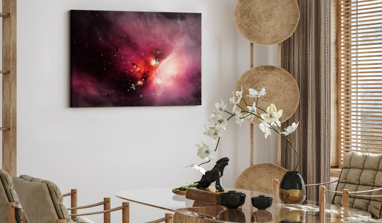 Acrylic Print Rho Ophiuchi Nebula - The Birth of Stars in a Pink Sky 146440 additionalImage 3