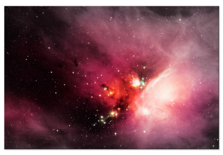 Acrylic Print Rho Ophiuchi Nebula - The Birth of Stars in a Pink Sky 146440 additionalImage 2