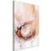 Canvastavla Painted Abstraction - Light Beige Composition With an Accent of Gold and Bronze 148440 additionalThumb 2