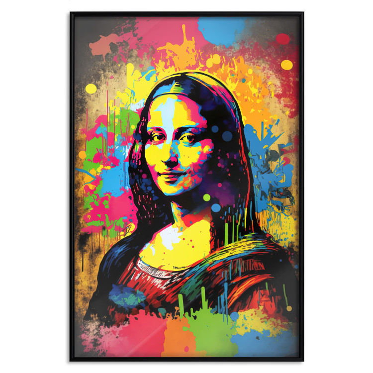 Cartel Colorful Portrait - A Work of Leonardo Da Vinci Generated by AI 151140 additionalImage 9