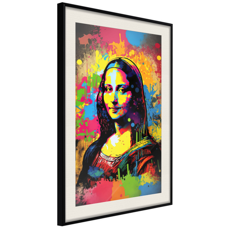 Cartel Colorful Portrait - A Work of Leonardo Da Vinci Generated by AI 151140 additionalImage 5