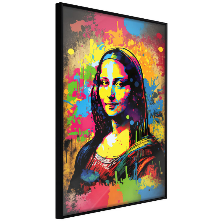 Cartel Colorful Portrait - A Work of Leonardo Da Vinci Generated by AI 151140 additionalImage 24