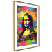 Cartel Colorful Portrait - A Work of Leonardo Da Vinci Generated by AI 151140 additionalThumb 3