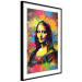 Cartel Colorful Portrait - A Work of Leonardo Da Vinci Generated by AI 151140 additionalThumb 4