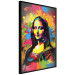 Cartel Colorful Portrait - A Work of Leonardo Da Vinci Generated by AI 151140 additionalThumb 24