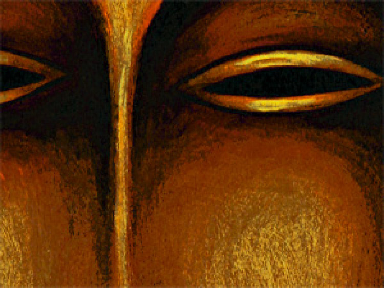 Pintura em tela Máscaras de bronze  49140 additionalImage 3