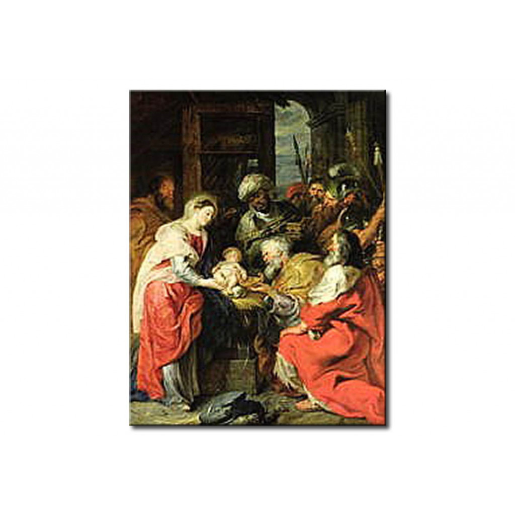 Schilderij  Peter Paul Rubens: Adoration Of The Magi