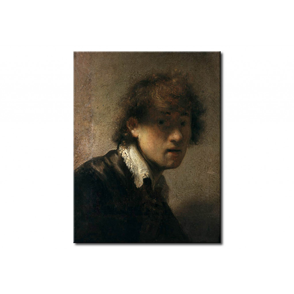 Schilderij  Rembrandt: Selfportrait As A Youth