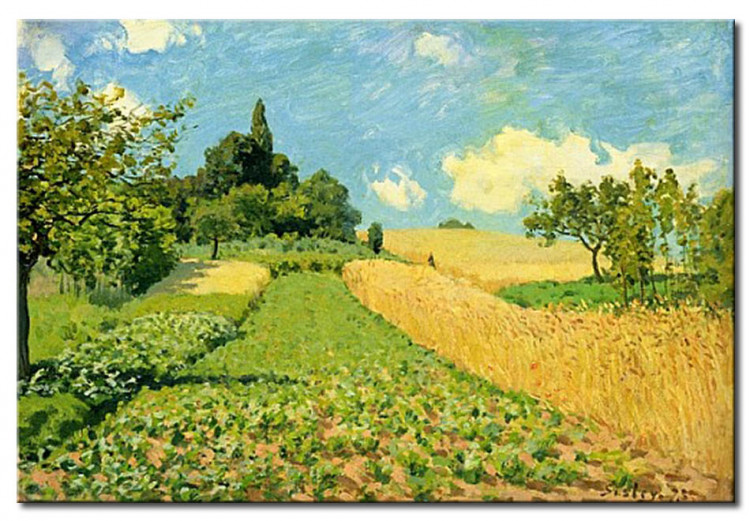 Reproducción El campo de maíz (cerca de Argenteuil) 53940