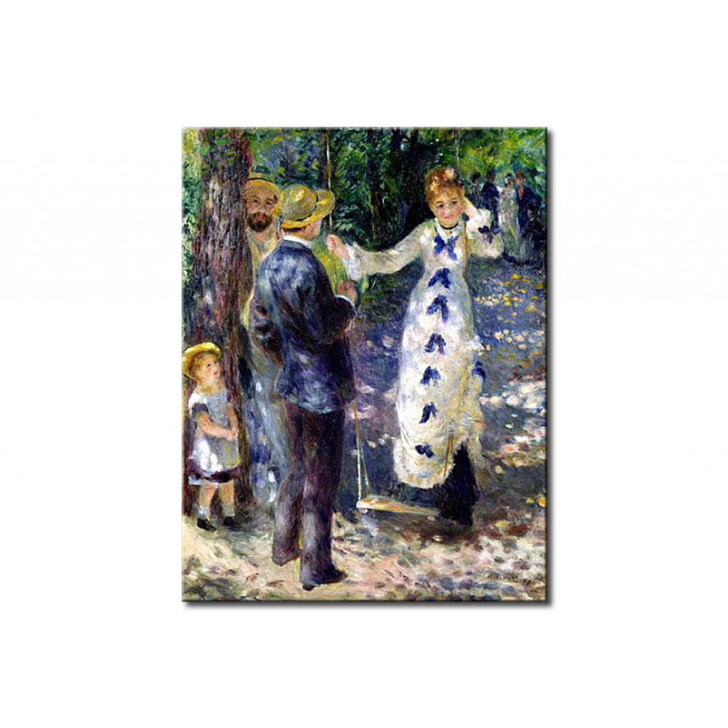 Schilderij  Pierre-Auguste Renoir: The Swing