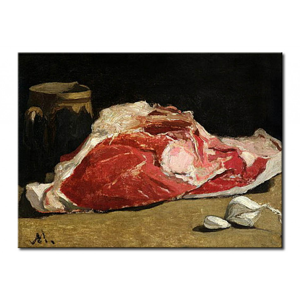Reprodução Da Pintura Famosa Still Life, The Joint Of Meat