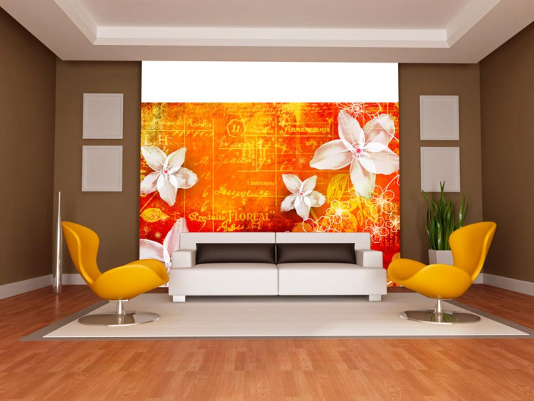 Wall Mural Floral notes II 60840