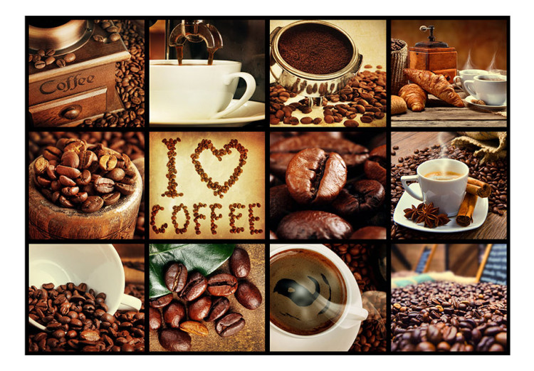 Fototapet Coffee - Collage 64040 additionalImage 1