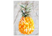 Obraz Ananas i marmur (1-częściowy) pionowy 108550