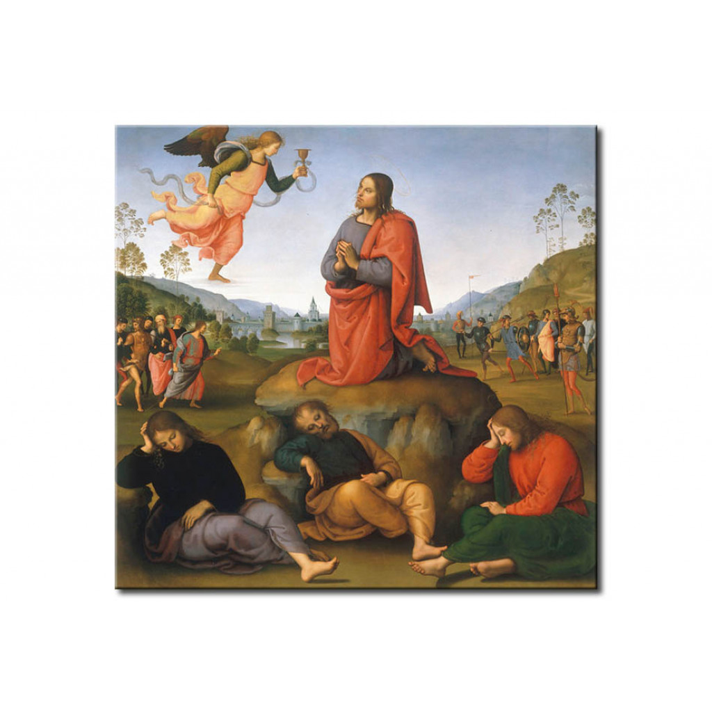 Schilderij  Pietro Perugino: Christ On The Mount Of Olives
