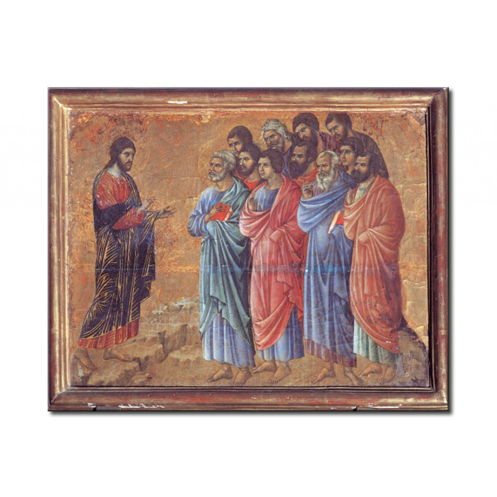 Målning Christ Appears To The Disciples And Entrusts Them With The Task Of Spreading The Faith
