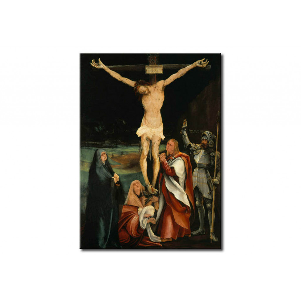 Schilderij  Matthias Grünewald: The Crucifixion