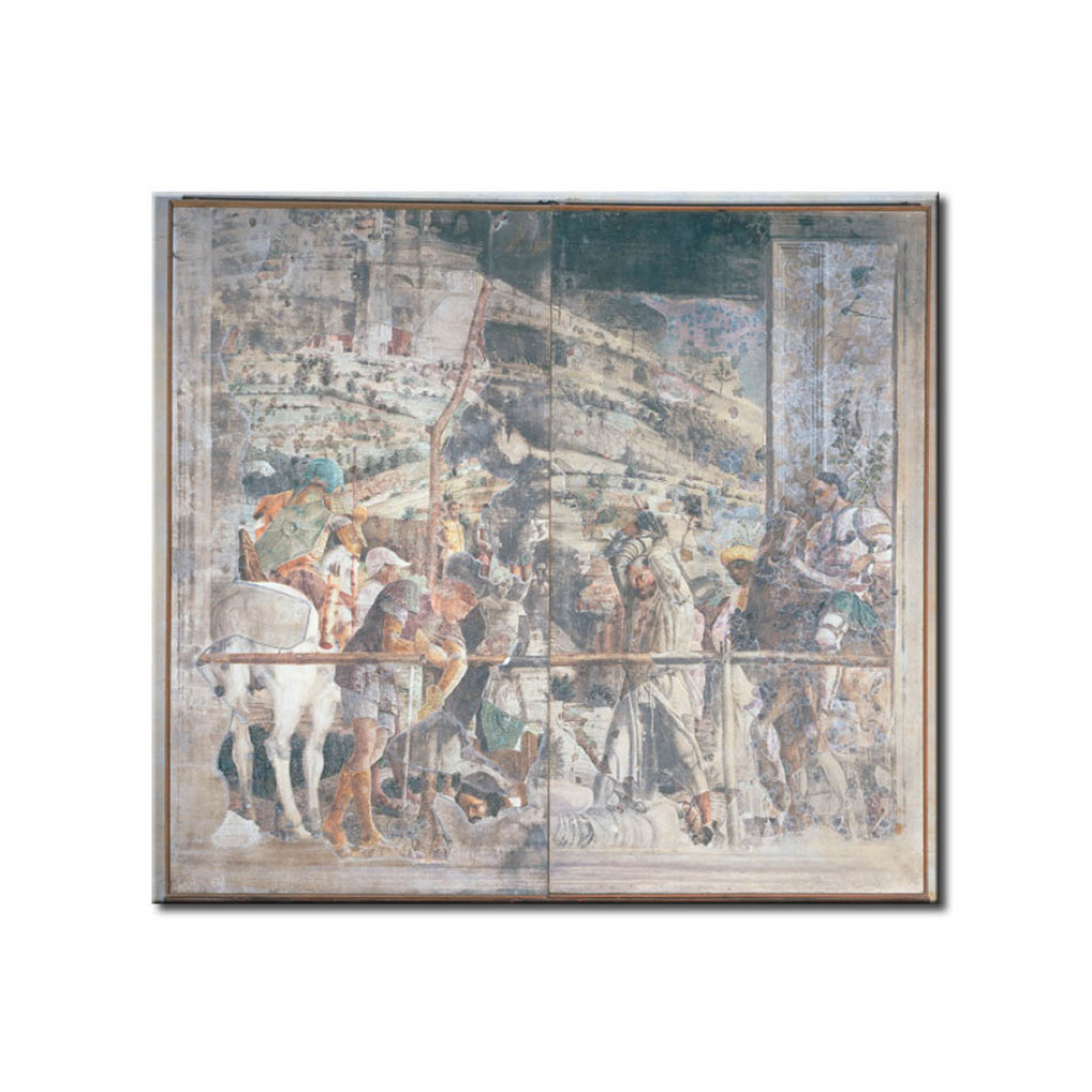 Schilderij  Andrea Mantegna: The Martyrdom Of Saint James